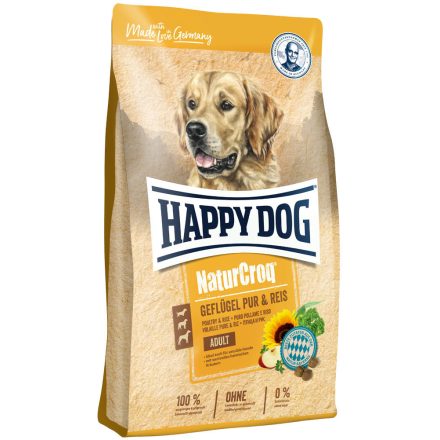 Happy Dog NaturCroq Adult Geflügel & Reis 4kg