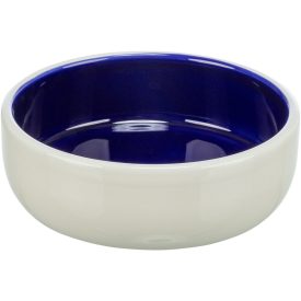   Trixie 2467 Ceramic Bowl - kerámia tál (fehér, kék) macskák részére 0,3l /Ø13cm