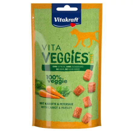 Vitakraft Veggies bits - jutalomfalat (répa,petrezselyem) kutyák részére 40g