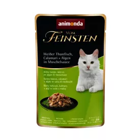   Animonda vom Feinsten fehér tonhal tintahallal és tengeri algával kagyló mártásban 50g (83688)