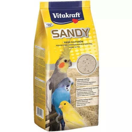 Vitakraft Sandy Vitality Plus - madárhomok kistestű díszmadaraknak 2,5kg