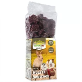   NatureLand Brunch - gabona mentes cékla szívecske rágcsálók részére 150g
