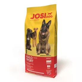   Josera JosiDog Agilo Sport kutyatáp nagyon aktív felnőtt kutyának 15kg