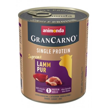 Animonda GranCarno Adult Single Protein Supreme bárány 6x800g (82433)