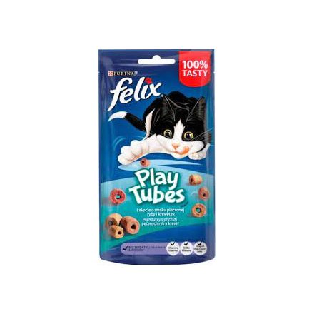 Felix Play Tubes jutalomfalat sült hal és garnélarák ízesítéssel 50g