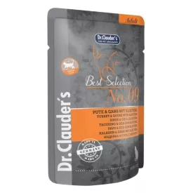   Dr.Clauders Best Selection No9 pulyka&liba Aloe Verával - Immun plus alutasakos eledel macskának 85g
