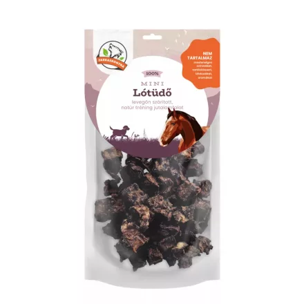 Farkaskonyha Mini Lótüdő kockák jutalomfalat kutyáknak 100g