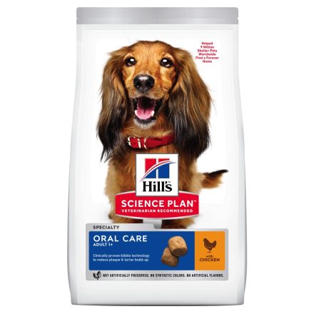 Hill's SP Canine Adult Oral Care Chicken száraz eledel 12kg