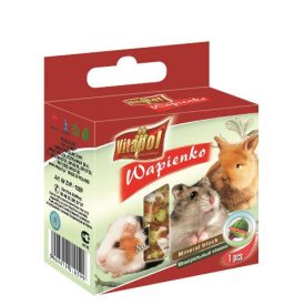   Vitapol Mineral Block zöldséges - fogkoptató rágcsálók és nyulak részére (40g)