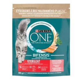 Purina ONE Sterilcat Bifensis száraztáp ivartalanított felnőtt macskák részére lazaccal és búzával 800g