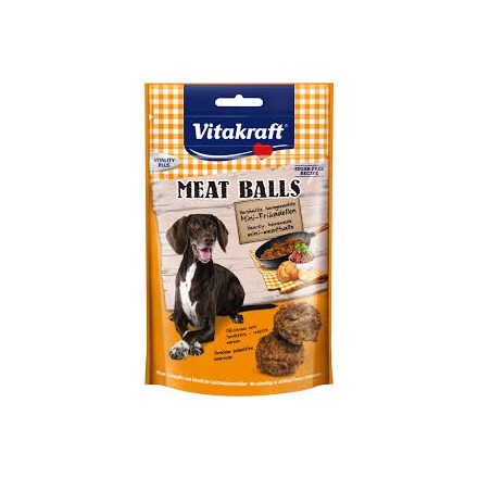 Vitakraft Meat Balls 80g - jutalomfalat kutyák részére