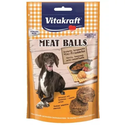Vitakraft Meat Balls 80g - jutalomfalat kutyák részére