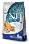   N&D Dog Ocean adult mini cod, spelt, oats & orange (tőkehal, tönköly, zab & narancs)