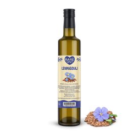 BARF LOVE 100% hidegen sajtolt Lenmagolaj kutyáknak 500ml