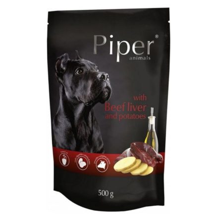 Piper Adult Beef Liver & Potatoes alutasakos eledel (marhamájjal és burgonyával) 500g
