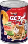 Panzi GetWild Cat Adult Beef & Apple konzerv 415g