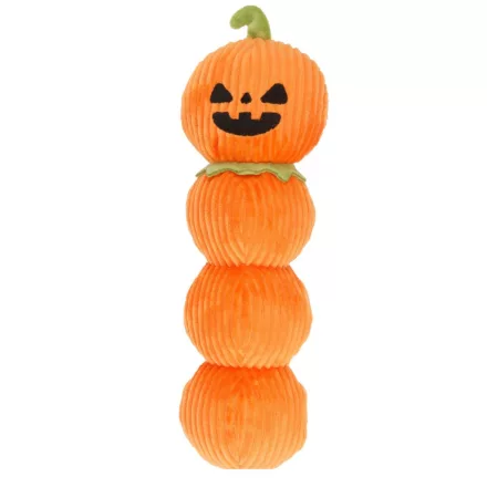 Flamingo Halloween plüss tök torony sípoló kutyajáték 33cm