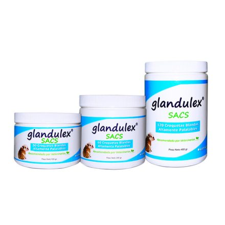 Glandulex® Sacs - mogyoróvaj ízű puha jutalomfalat - Bűzmirigy megoldás természetesen 30x