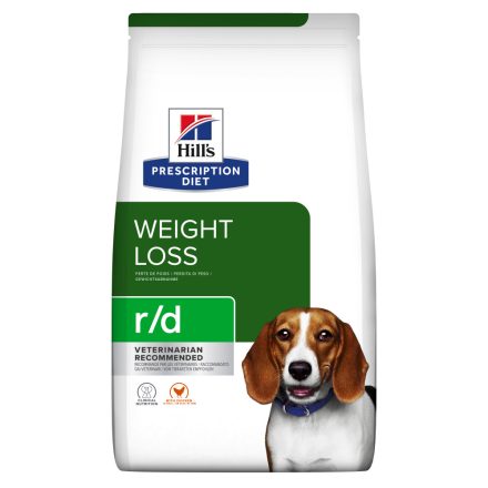 Hill's PD Canine r/d gyógytáp 10kg