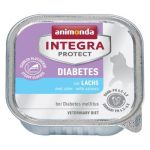   Animonda Integra Protect Diabetes Cat Lazac 100g - nedvestáp túlsúlyos vagy cukorbeteg macskáknak (86688)