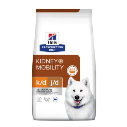 Hill's PD Canine k/d + Mobility Kidney gyógytáp 4kg