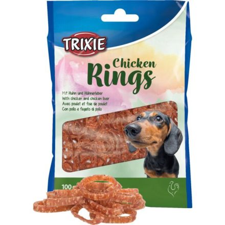 Trixie 31665 Chicken Rings jutalomfalat 100g