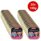 Animonda Vom Feinsten Adult Mini Geflügel, Lachs, Dill (baromfi,lazac,kapor) alutálkás eledel felnőtt kistestű kutyának 32x100g (82358)