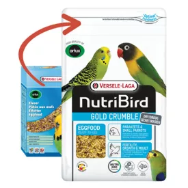   Versele-Laga NutriBird Gold Crumble lágyeleség hullámos papagájoknak 1kg (422248)