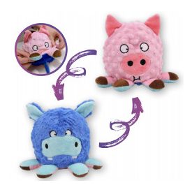 GimDog Double Face - plüss játék malac