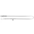 Trixie 1971116 CityStyle Lead - póráz (PVC bevonattal) kutyák részére L-XL (1m/20mm), világosszürke
