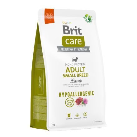 Brit Care Hypo-Allergenic Adult Small Breed Lamb & Rice 3kg