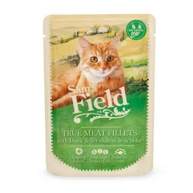   Sam's Field True Meat Fillets - Kacsa & Csicsóka alutasakos eledel 85g