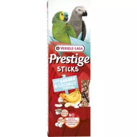   Versele-Laga Big Parrot Banana & Coconut topping duplarúd nagypapagájok részére 2x70g (422358)