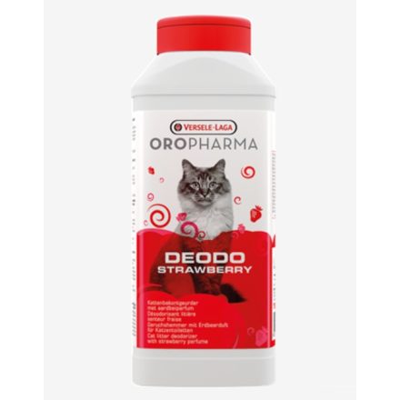 Oropharma Deodo Strawberry - eper illatú szagtalanító macskaalomhoz 750g (460577)