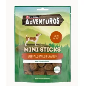 Adventuros Mini Sticks kutya jutalomfalat bölény 90g