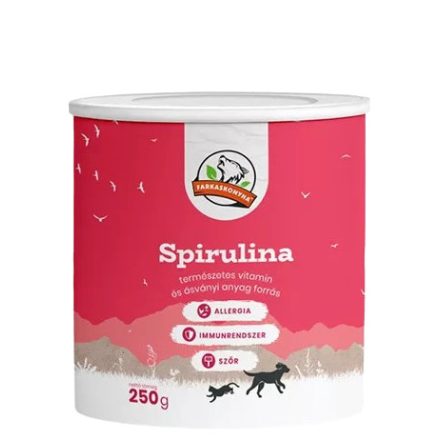 Farkaskonyha Spirulina alga természetes multivitamin kutyának 250g lejárat közeli