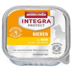 Animonda Integra Protect Nieren Csirke 100g - alutálca vesebeteg macskáknak (86800)