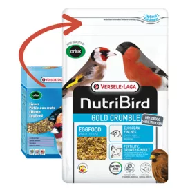   Versele-Laga NutriBird Gold Crumble European Finches -Lágyeleség európai pintyféléknek 800g (422246)