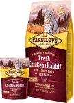  Carnilove Fresh Adult Cat Chicken & Rabbit Gourmand (csirke-nyúl) 2kg száraztáp