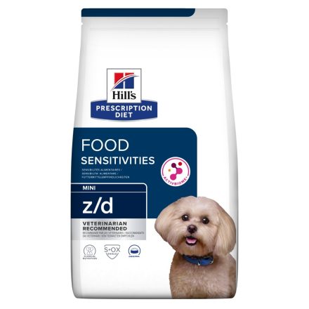 Hill's PD Canine z/d Mini Food Sensitivities gyógytáp 1kg