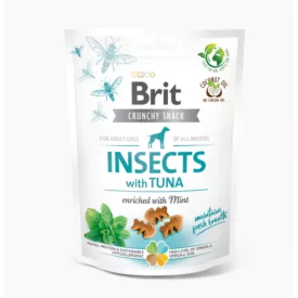   Brit Care Crunchy Cracker Insects with Tuna jutalomfalat kutyák részére 200g