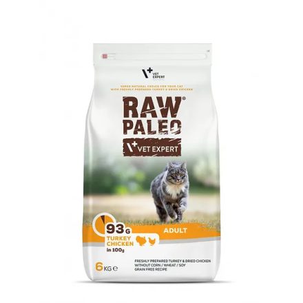 Raw Paleo Adult Cat Pulyka&Csirke száraz eledel 6kg