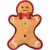 Trixie 92604 Xmas - plüss mézeskalács figura játék kutyák részére 22cm
