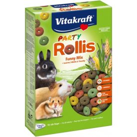   Vitakraft Rollis Party (lucerna,gabona,széna) - kiegészítő eleség rágcsálók részére 500g