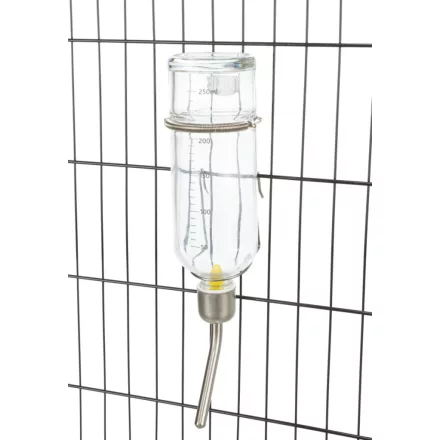 Trixie 60443 Glass Water Bottle - Üveg itató rágcsálók részére (500ml)