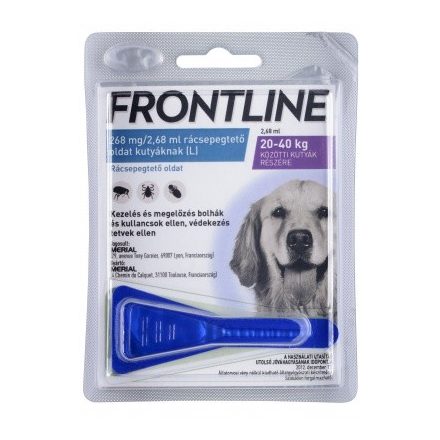 Frontline Spot-On L méret 20-40kg kutya részére