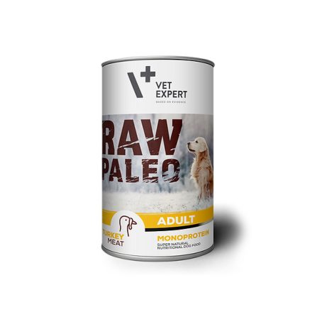 Raw Paleo Pulyka konzerv felnőtt kutyák részére 400g