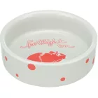 Trixie 60737 Ceramic Bowl - színes kerámia tál hörcsögök részére (90ml /Ø8cm)