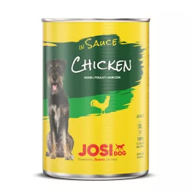   Josera JosiDog Chicken in Sauce csirkehús szószban konzerv kutyának 12x415g