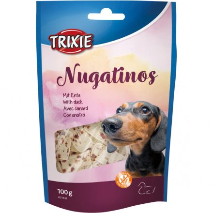 Trixie 31631 Nugatinos - jutalomfalat kacsa,marhabőr kutyák részére 100g